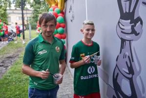 Mural na 100-lecie RKS Lechia odsłonięty 